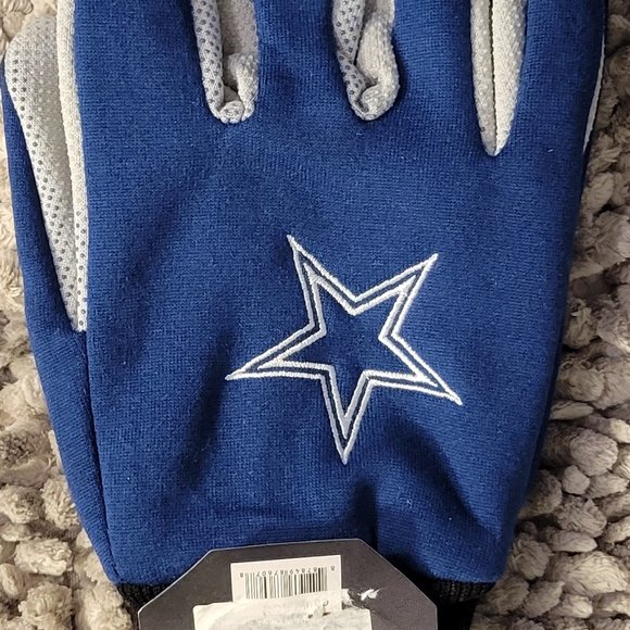 NWT - NFL DALLAS COWBOYS UTILITY GLOVES-HOW BOUT THEM COWBOYS?  - LICENSED-NWT - Picture 8 of 9